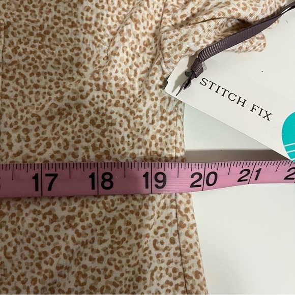 Awhile Tan Animal Print Night Sleep Gown Stitch Fix - Picture 12 of 12
